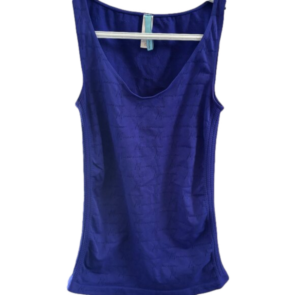 Marciano Scuba Neck Workout Tank Top Size L Purple/Plum